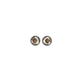 Versace Gray Brass Earrings