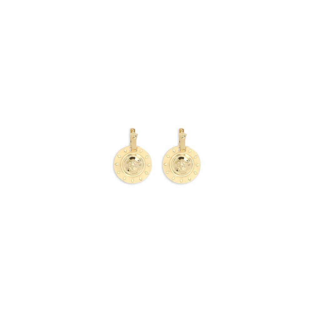 Versace Gold Brass Earrings