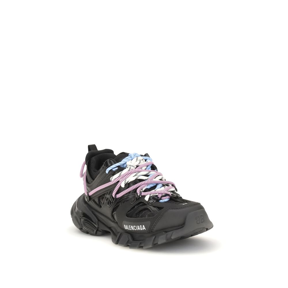 Balenciaga Black Polyester Athletic Sneakers Balenciaga