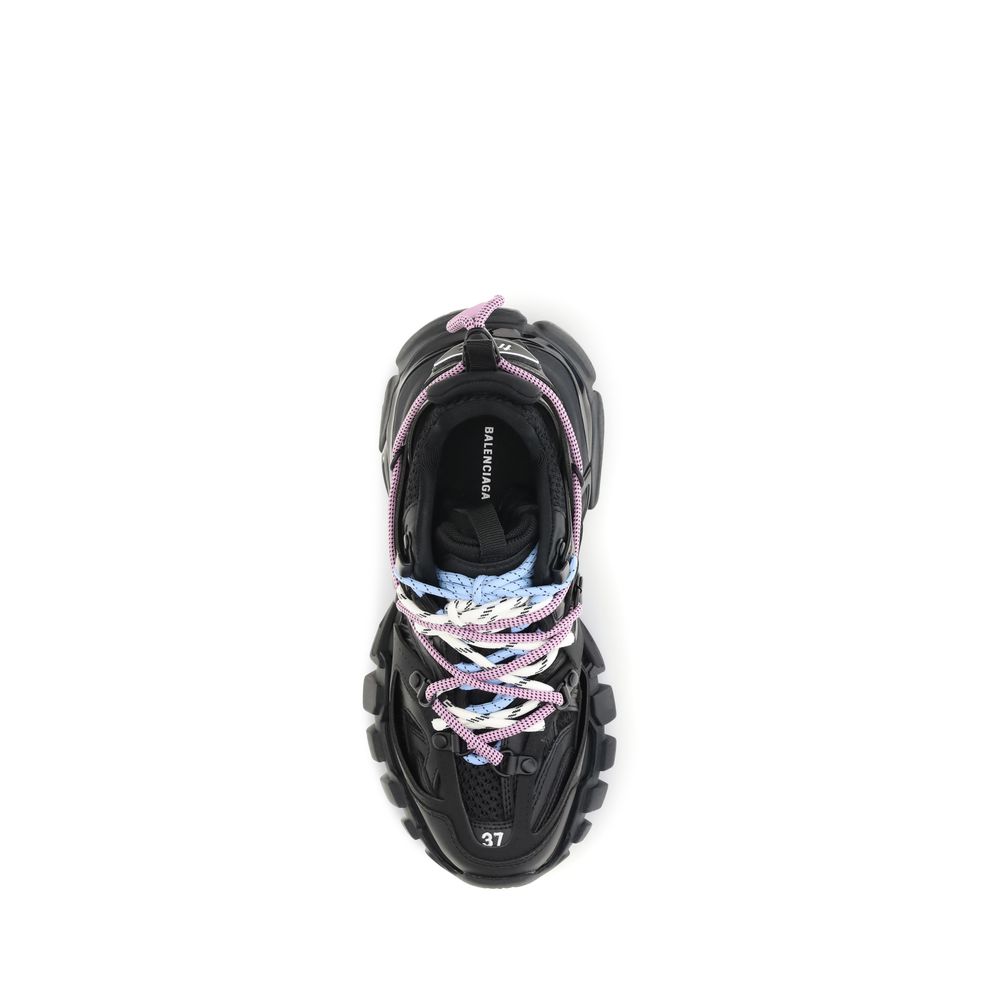 Balenciaga Black Polyester Athletic Sneakers Balenciaga