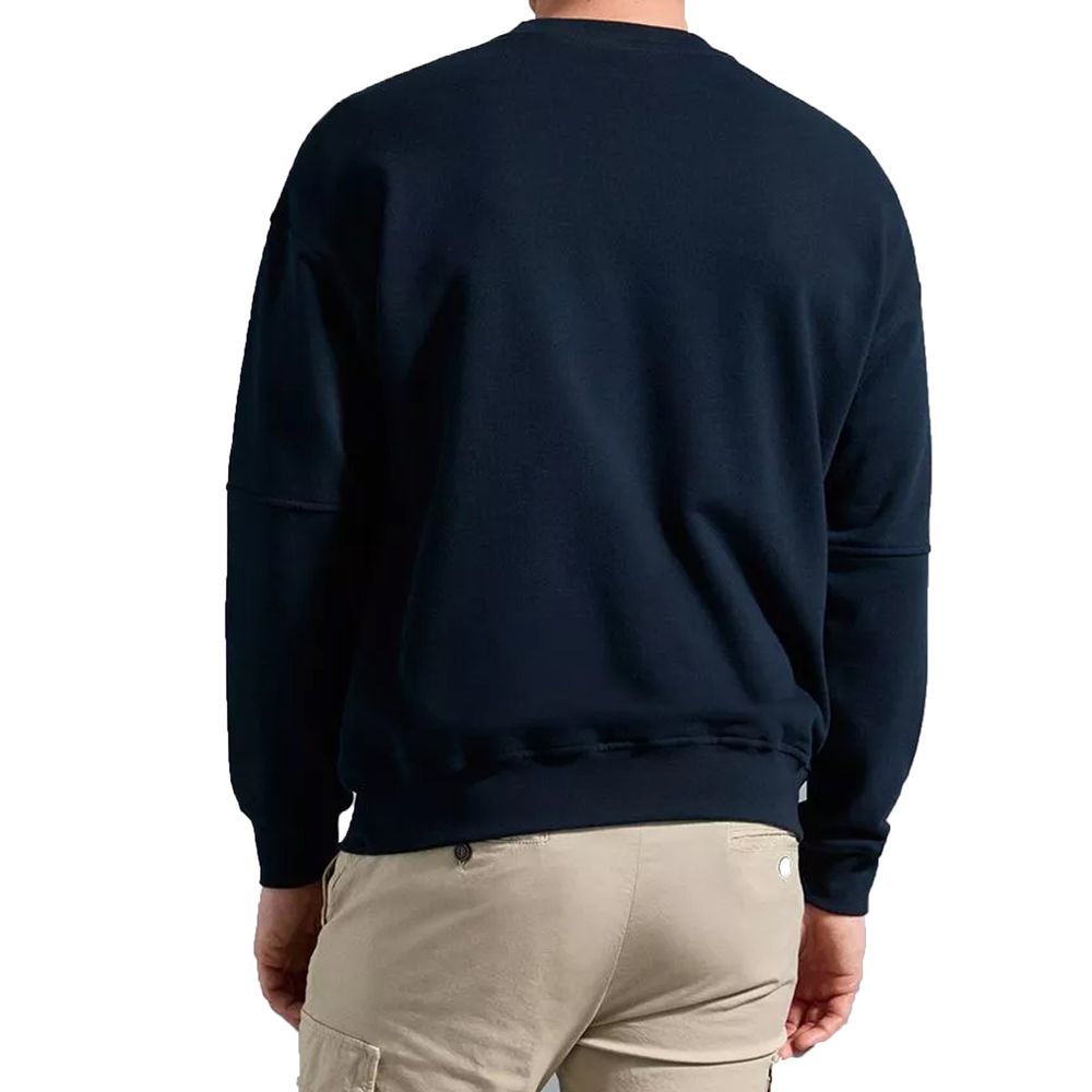 Paul & Shark Blue Cotton Sweatshirt