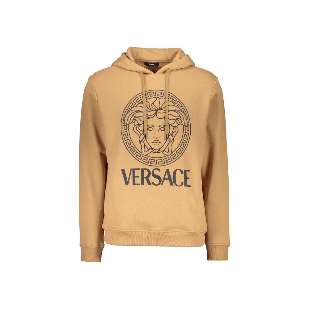 Versace Brown Cotton Sweatshirt