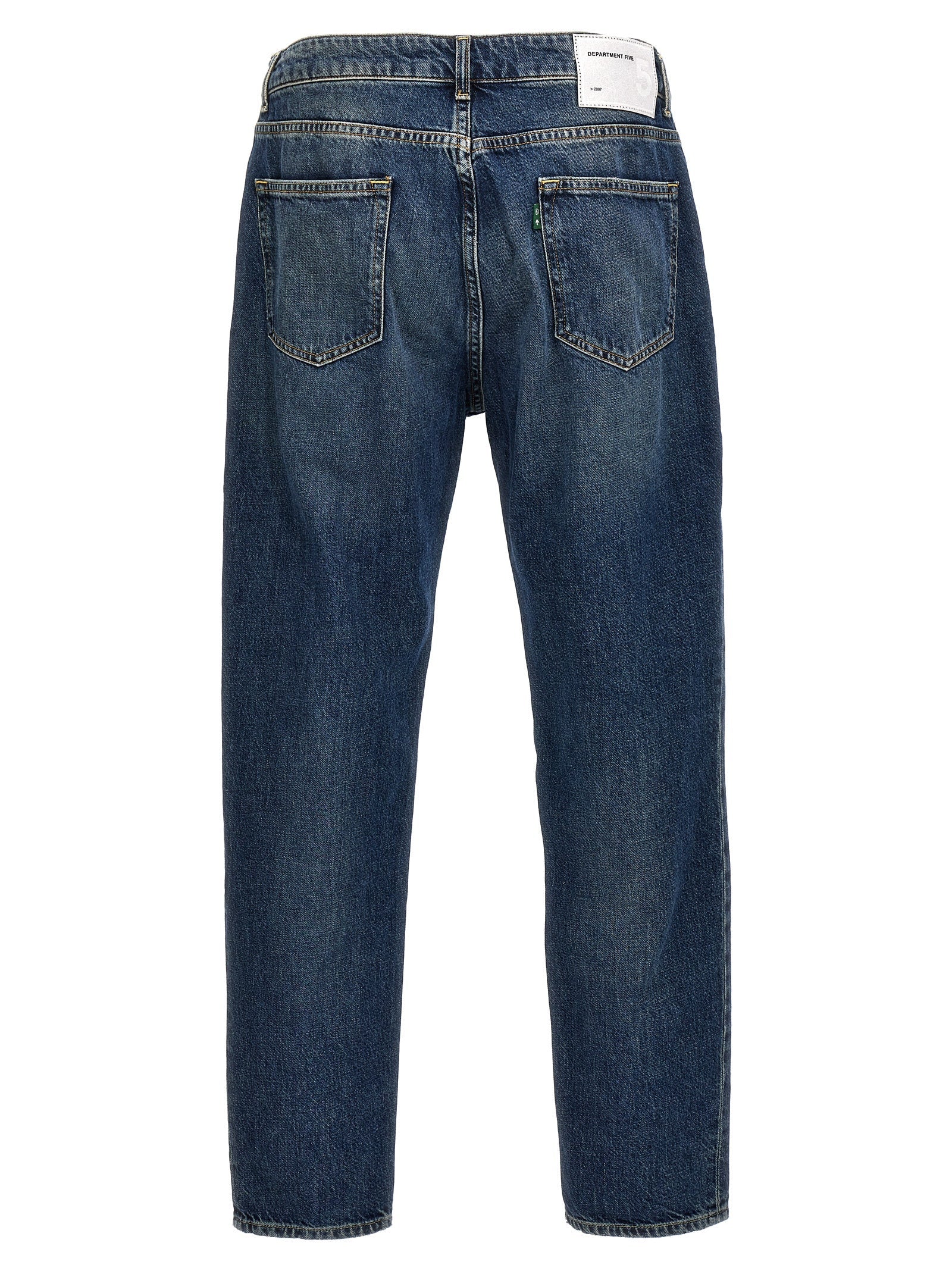 Department 5 Blue Cotton Jeans Denim