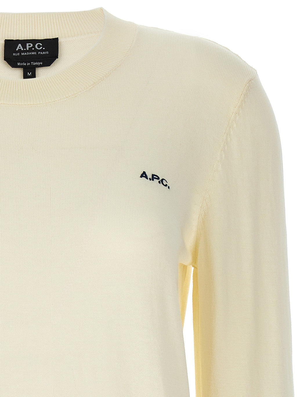 A.P.C. Beige Cotton Cardigan