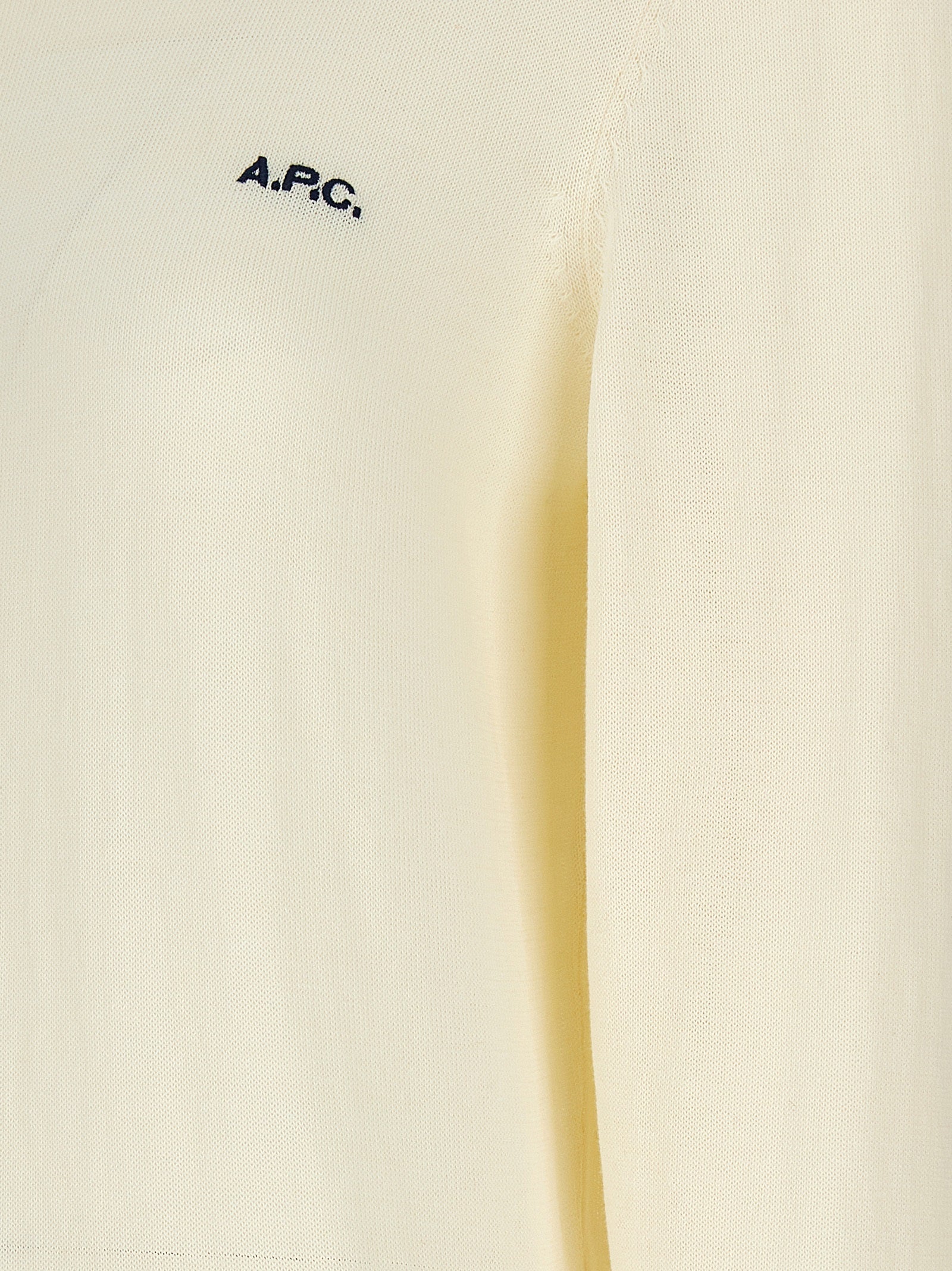 A.P.C. Beige Cotton Cardigan