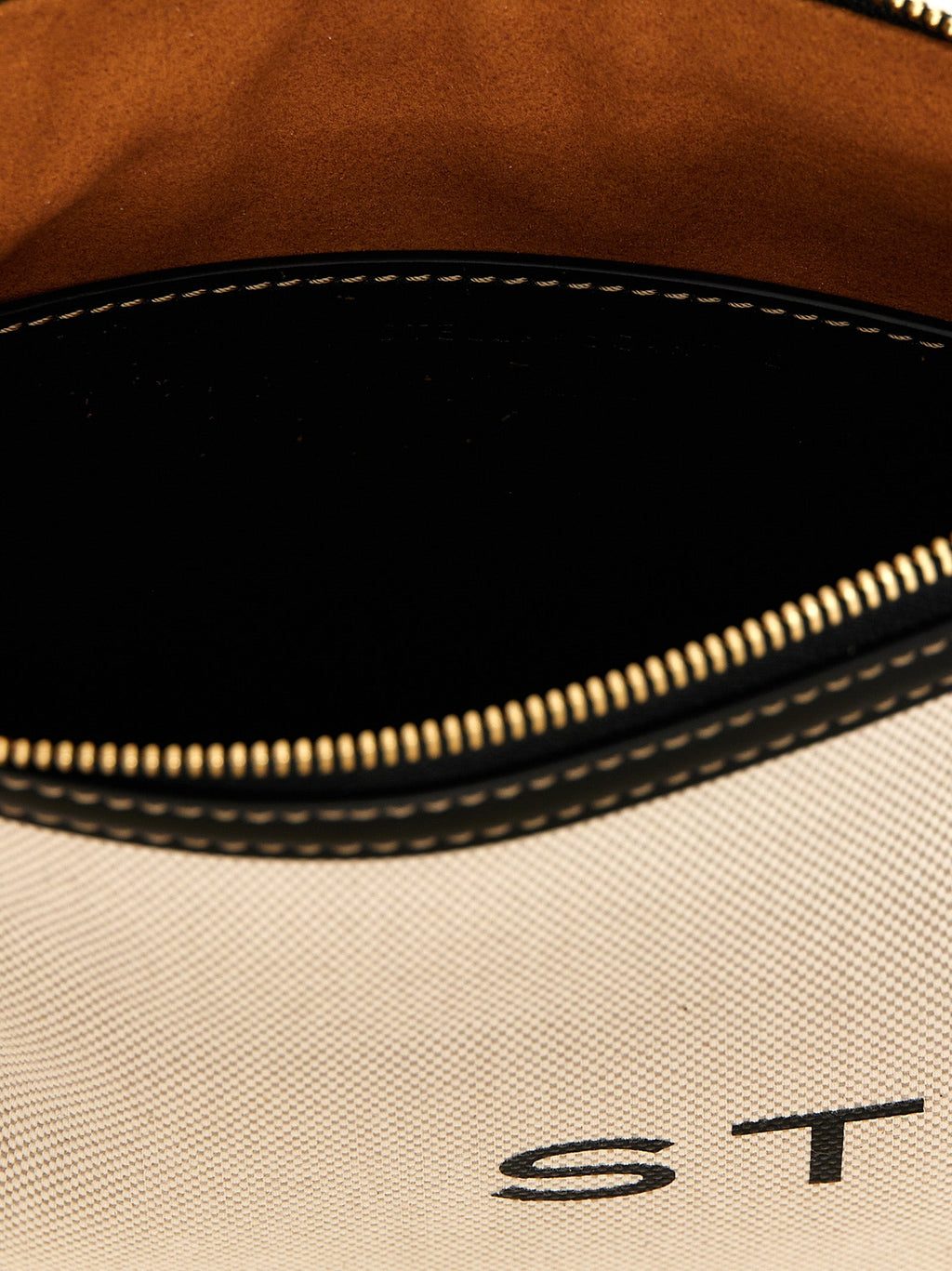 Stella McCartney Beige Cotton Clutch Bag