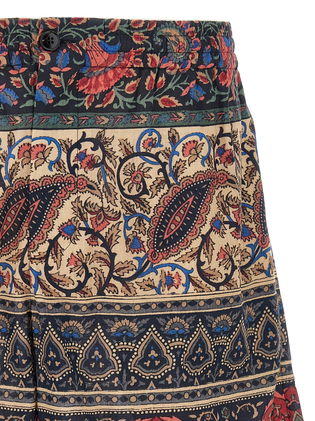 Valentino Garavani Multicolor Cotton Bermuda Shorts
