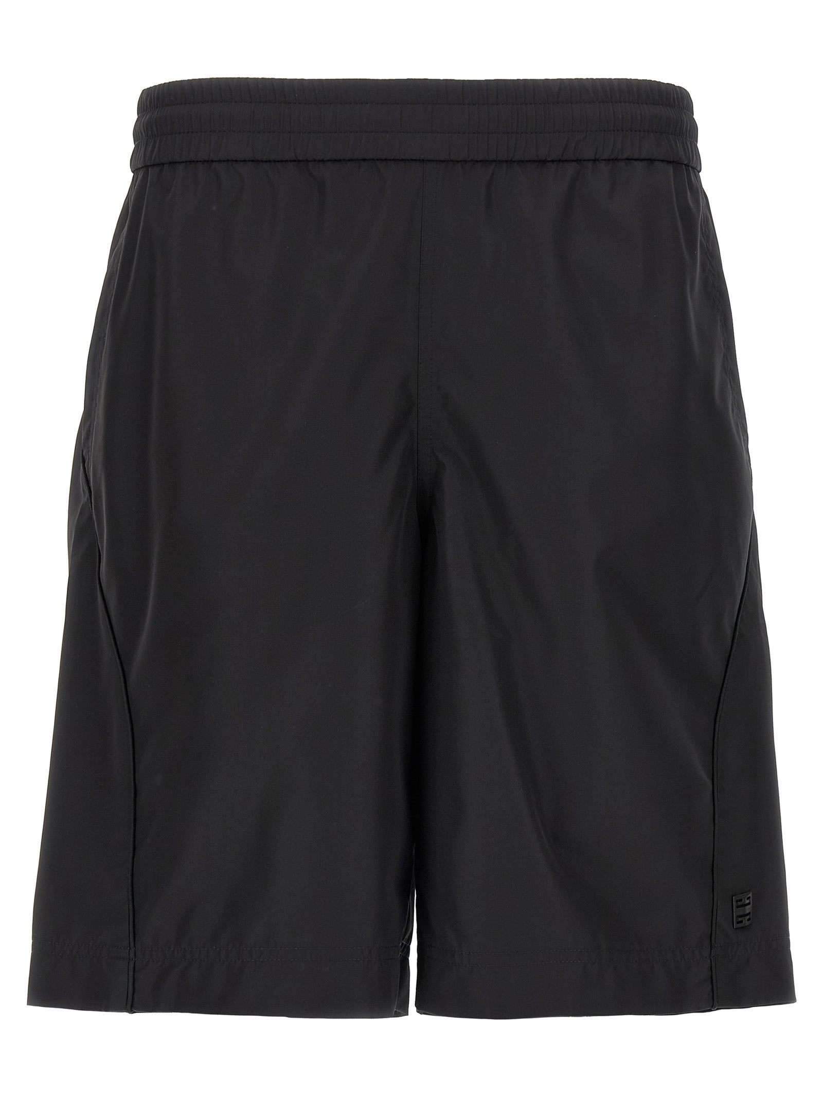 Givenchy Black Polyester Bermuda Shorts