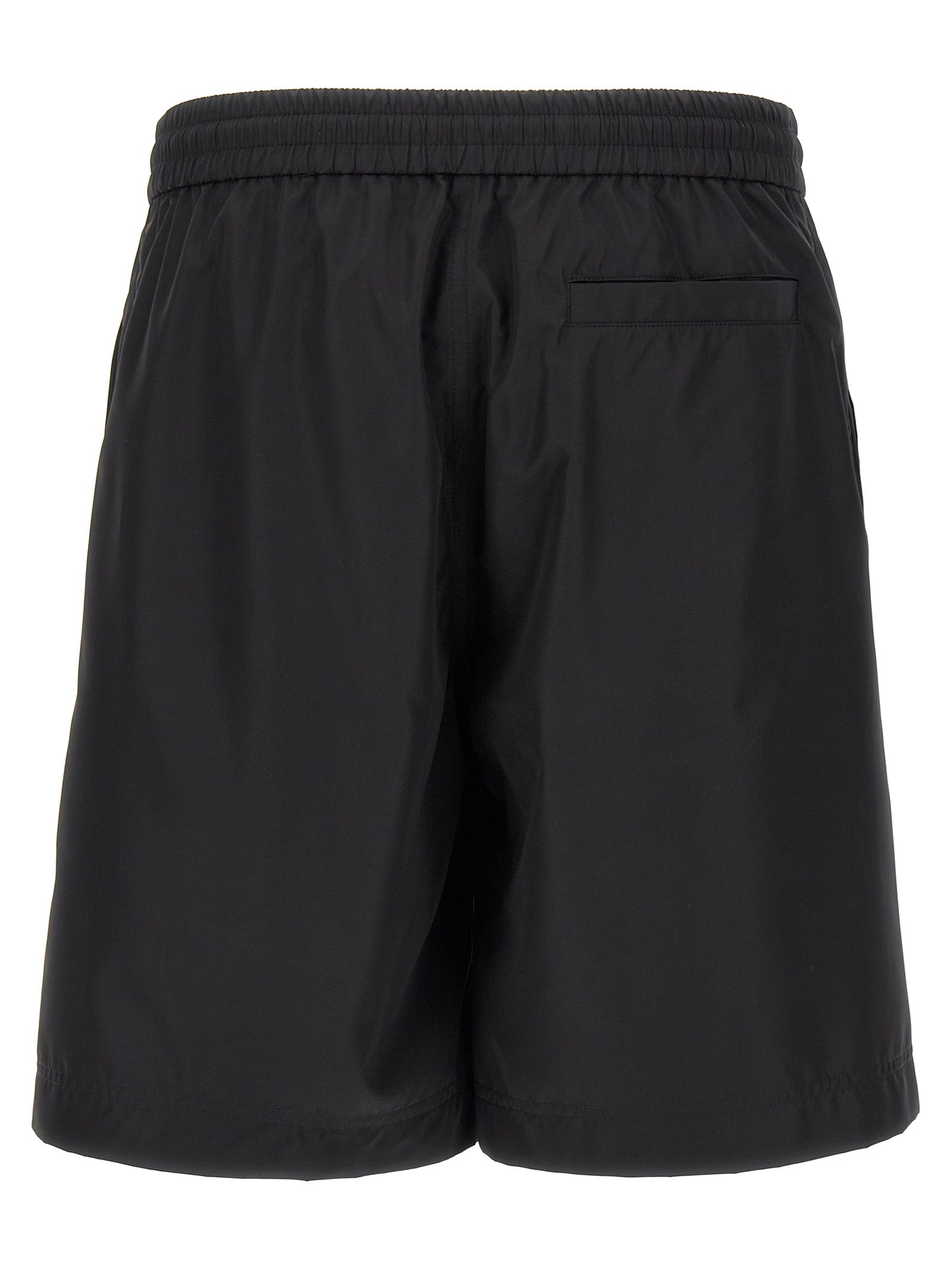 Givenchy Black Polyester Bermuda Shorts