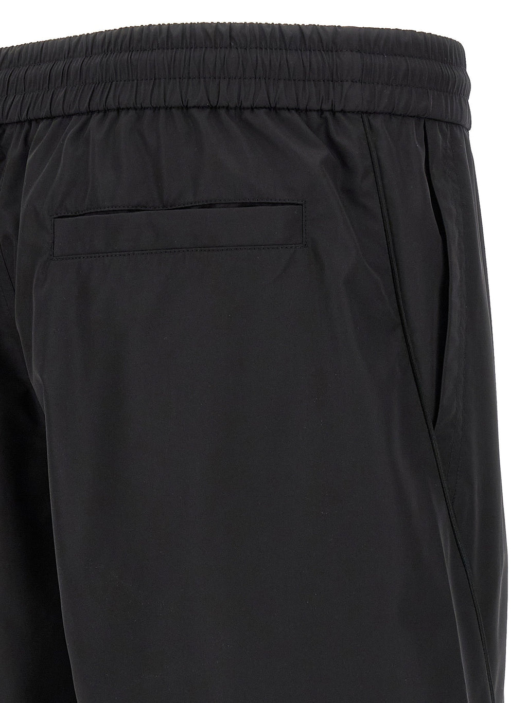 Givenchy Black Polyester Bermuda Shorts