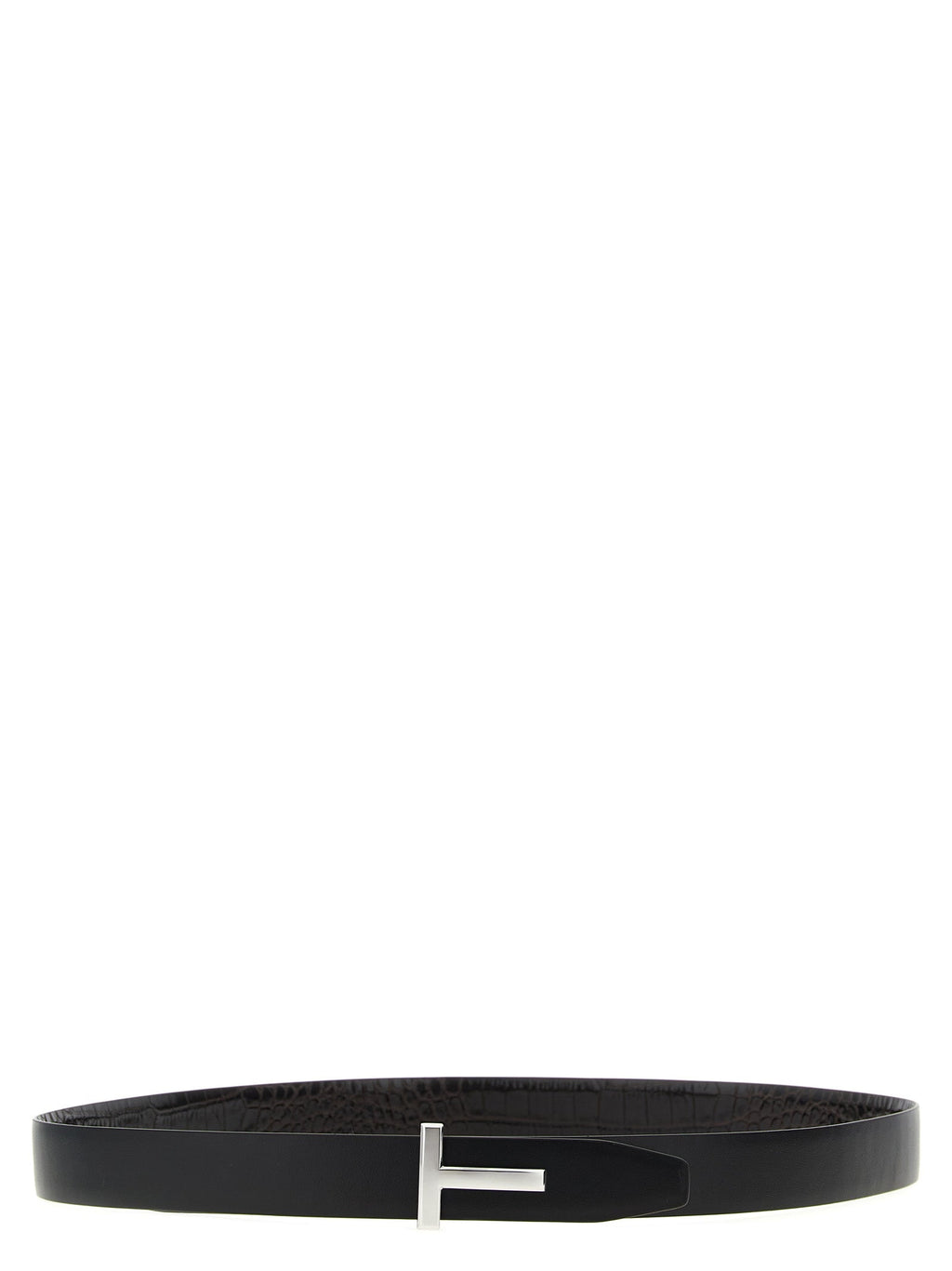 Tom Ford Brown Calfskin Regular Belt