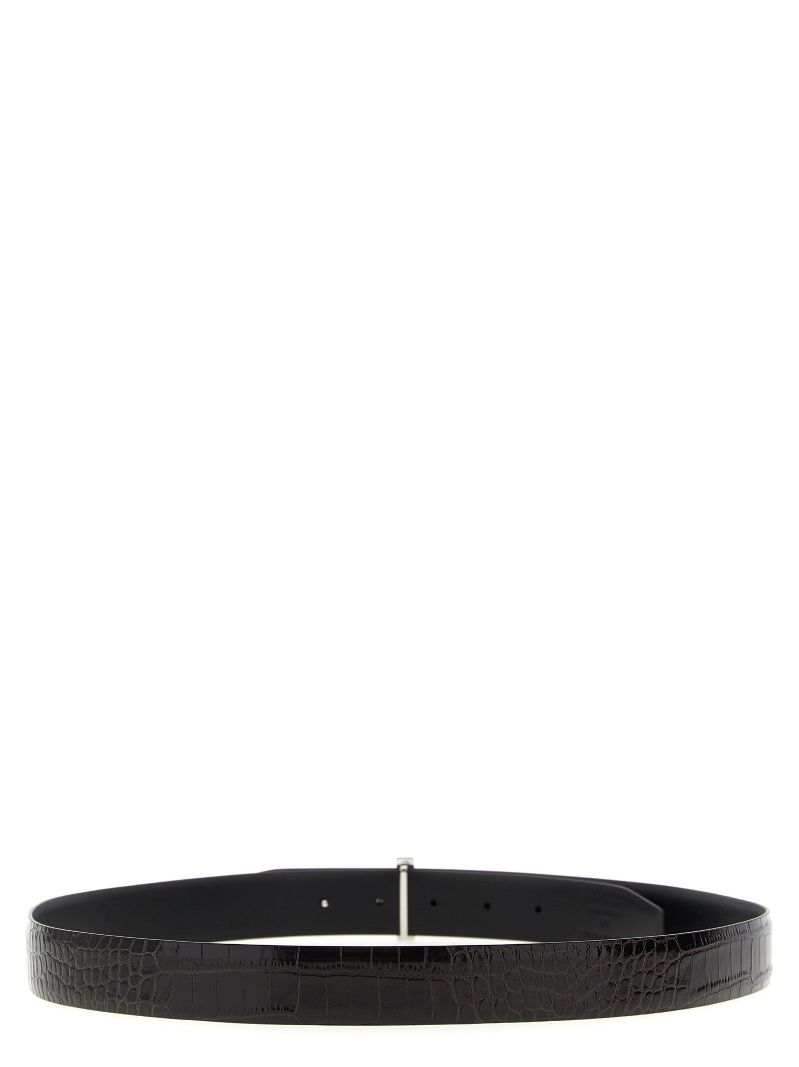 Tom Ford Brown Calfskin Regular Belt