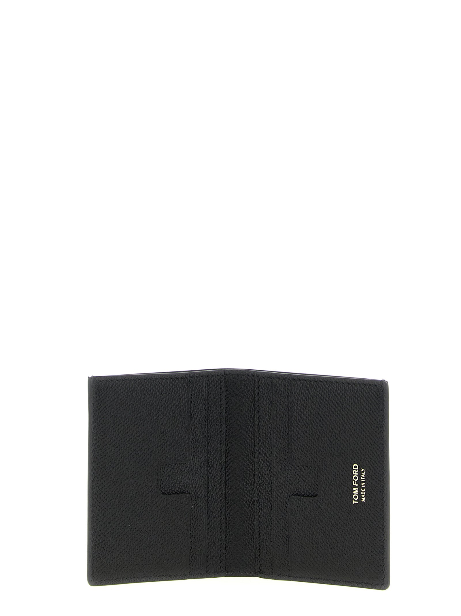 Tom Ford Black Calfskin Cardholder