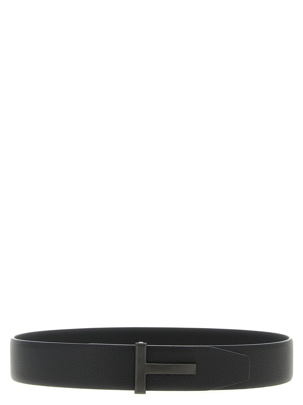 Tom Ford Black Calfskin Belt