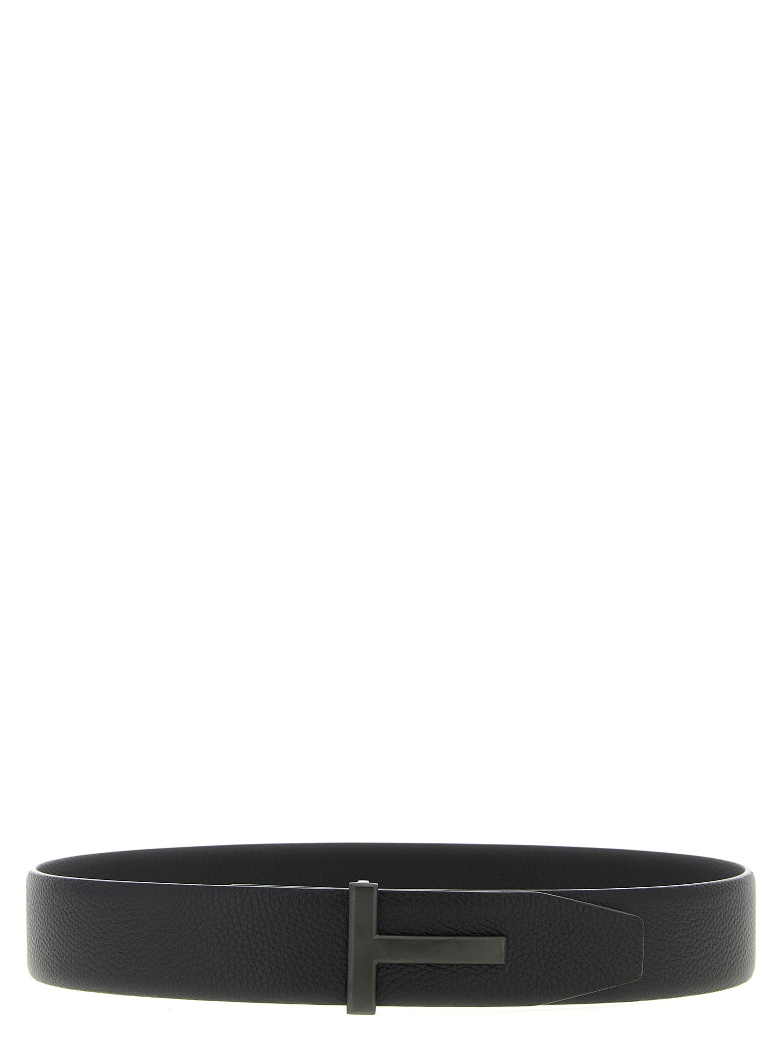 Tom Ford Black Calfskin Belt