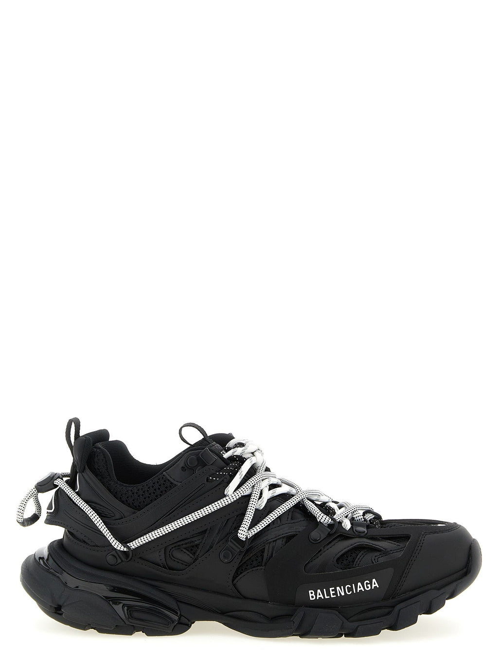 Balenciaga Black Polyethylene Athletic Sneakers