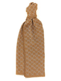 Max Mara Brown Cotton Foulard