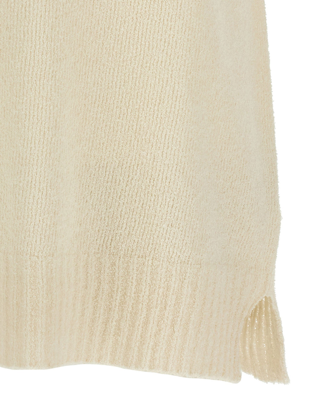 MA'RY'YA Beige Cotton Polo Shirt