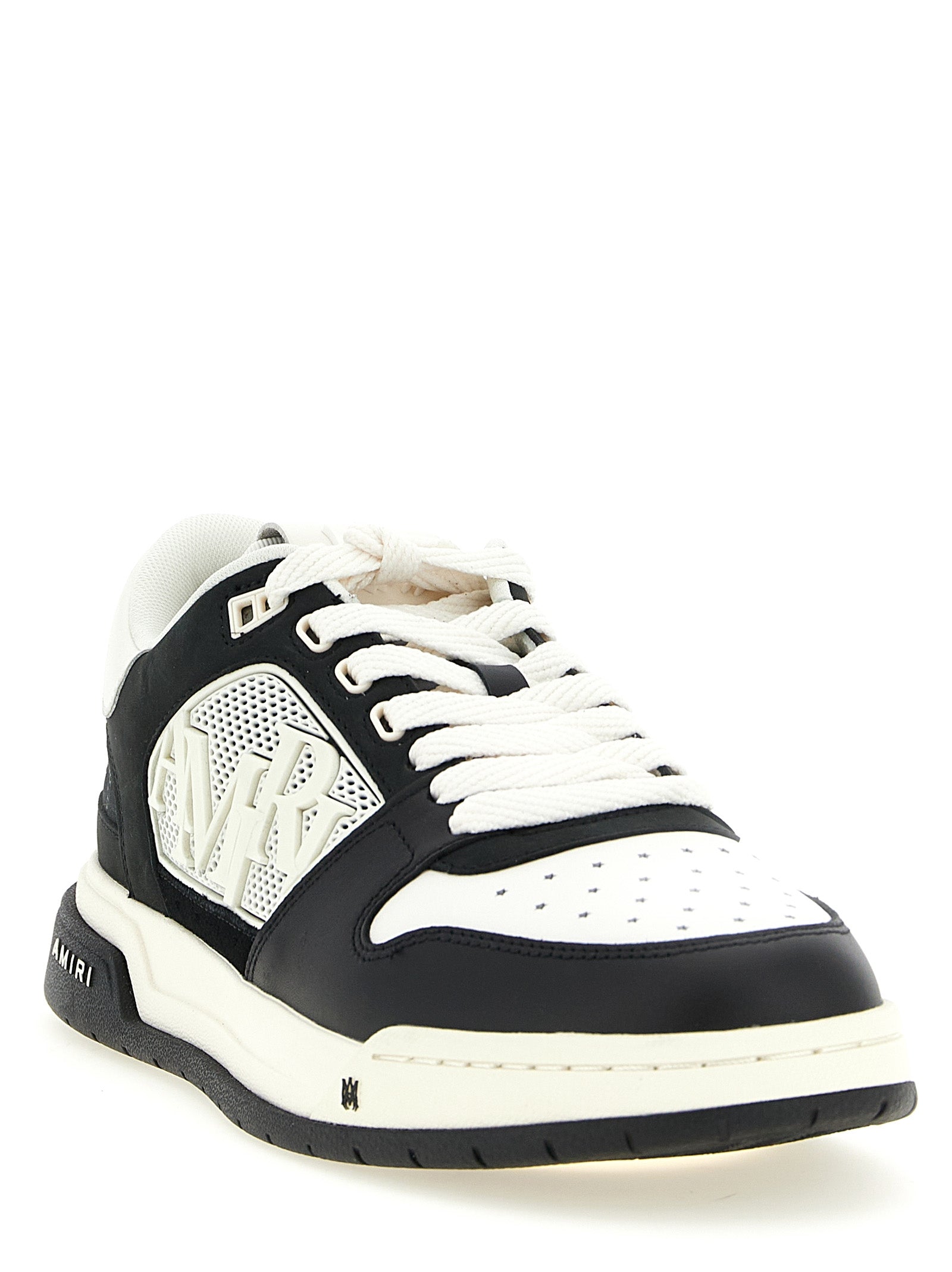 Amiri Bicolor Calfskin Low Top Sneakers