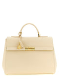 Dolce & Gabbana White Lamb Leather Handbag