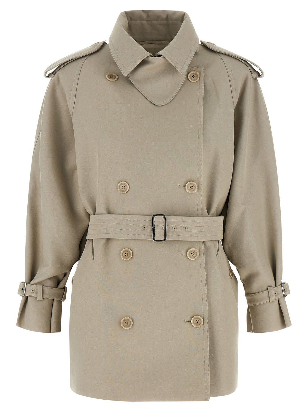 Max Mara Beige Cotton Coat