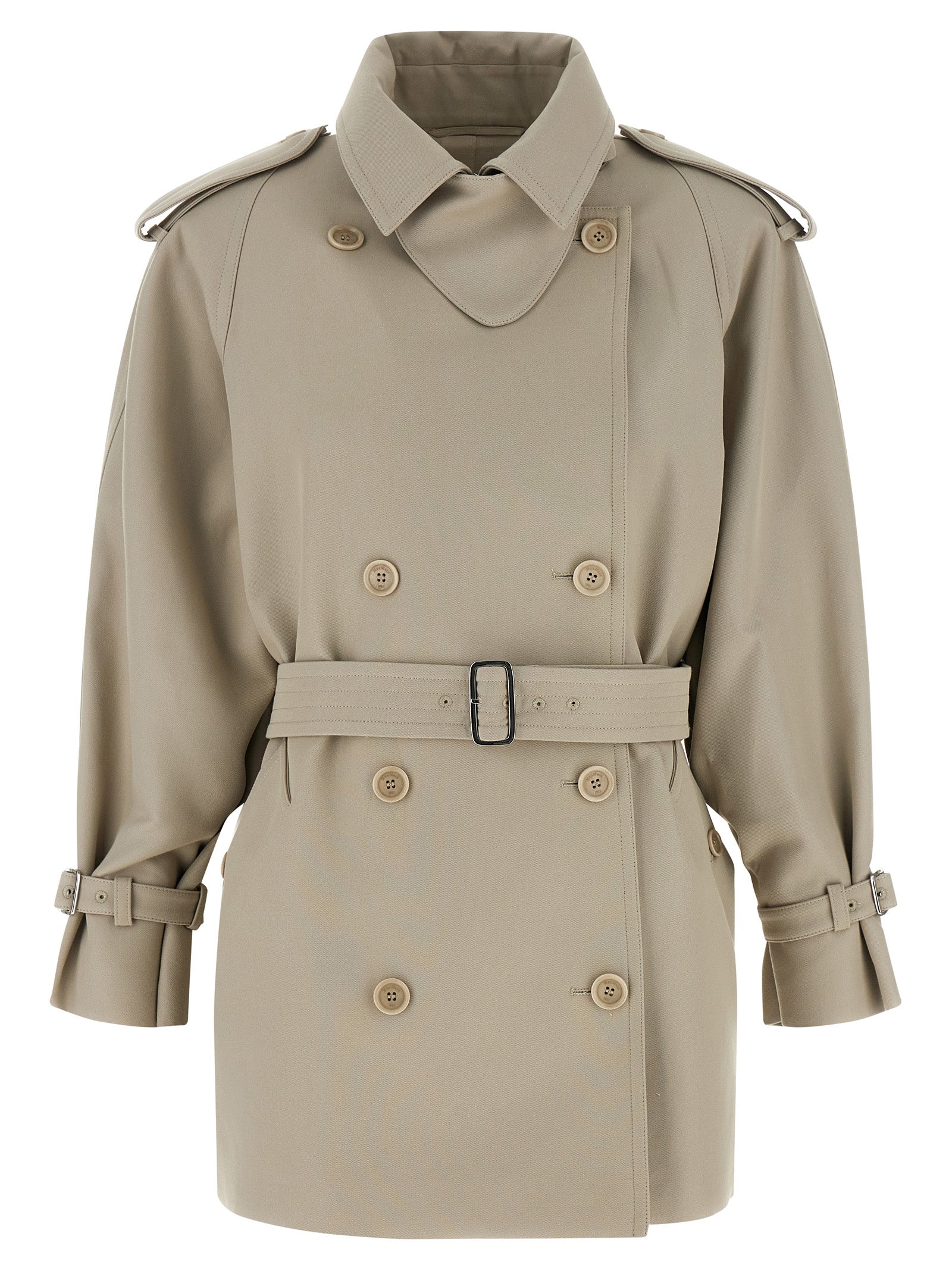 Max Mara Beige Cotton Coat
