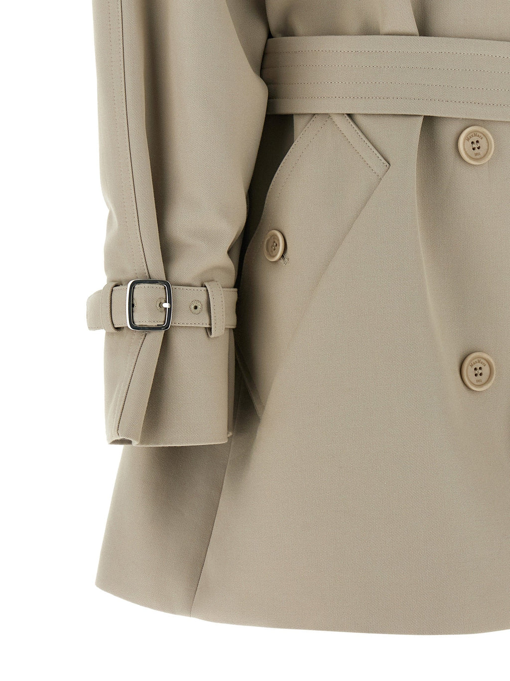 Max Mara Beige Cotton Coat