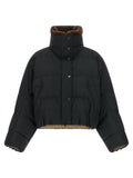 Brunello Cucinelli Black Cotton Full-Length Jacket