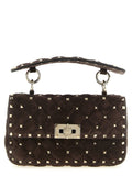 Valentino Garavani Brown Calfskin Shoulder Bag