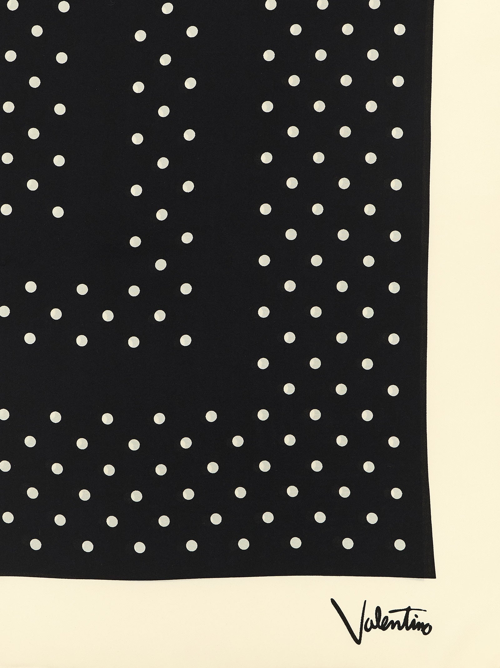 Valentino Garavani Bicolor Silk Foulard