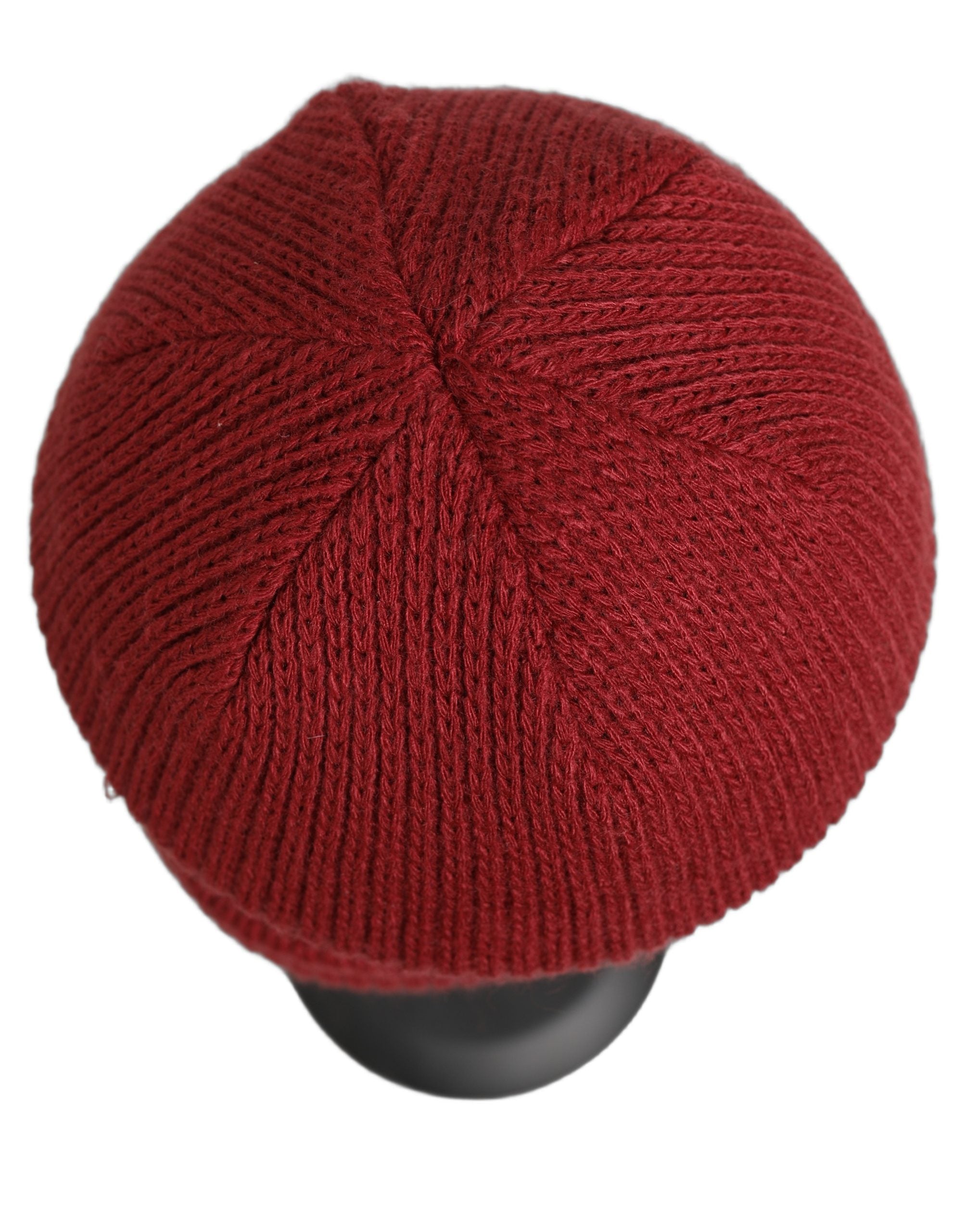 Vans Women Bordeaux Wool Knitted Winter Beanie Capello Hat