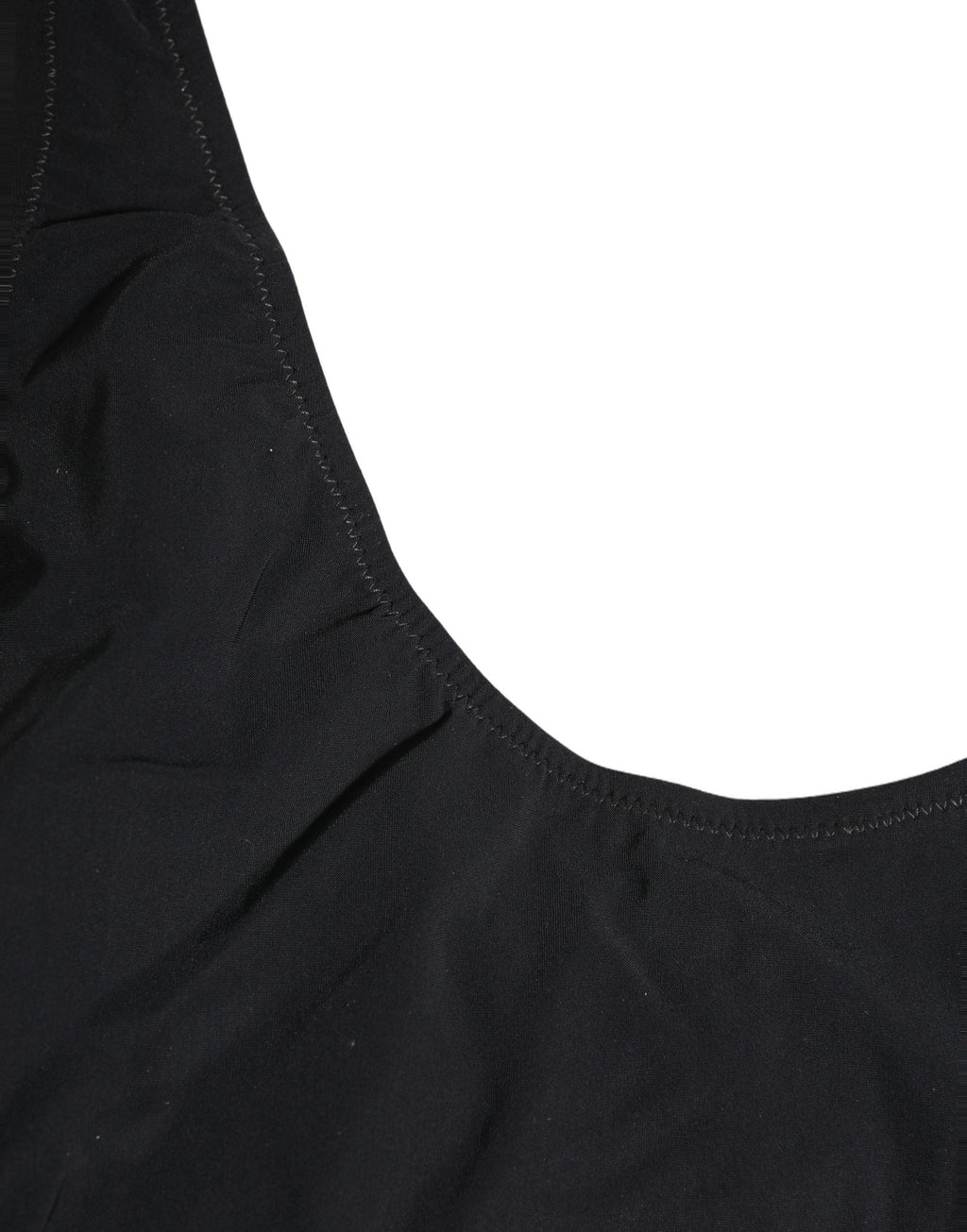 Dolce & Gabbana Black Cutout Logo One Piece Swimsuit Swimwear