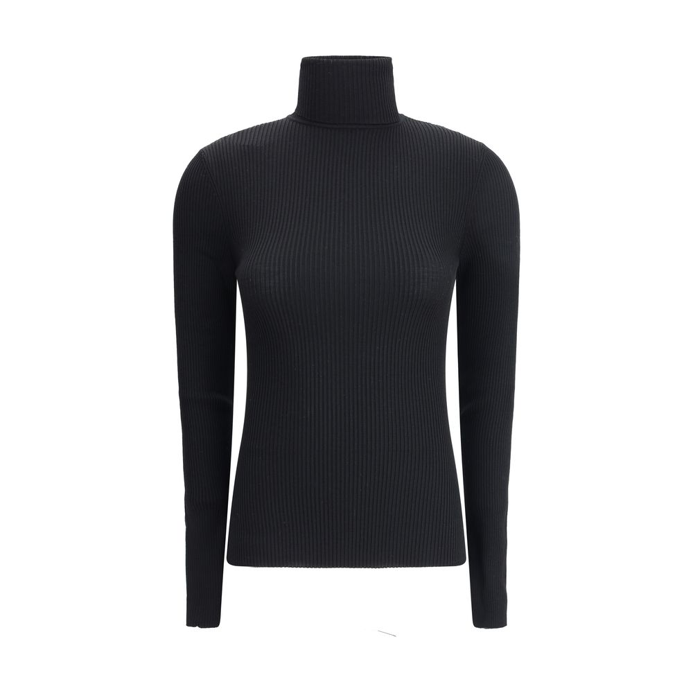 Wolford Black Wool Oves Aries Turtleneck