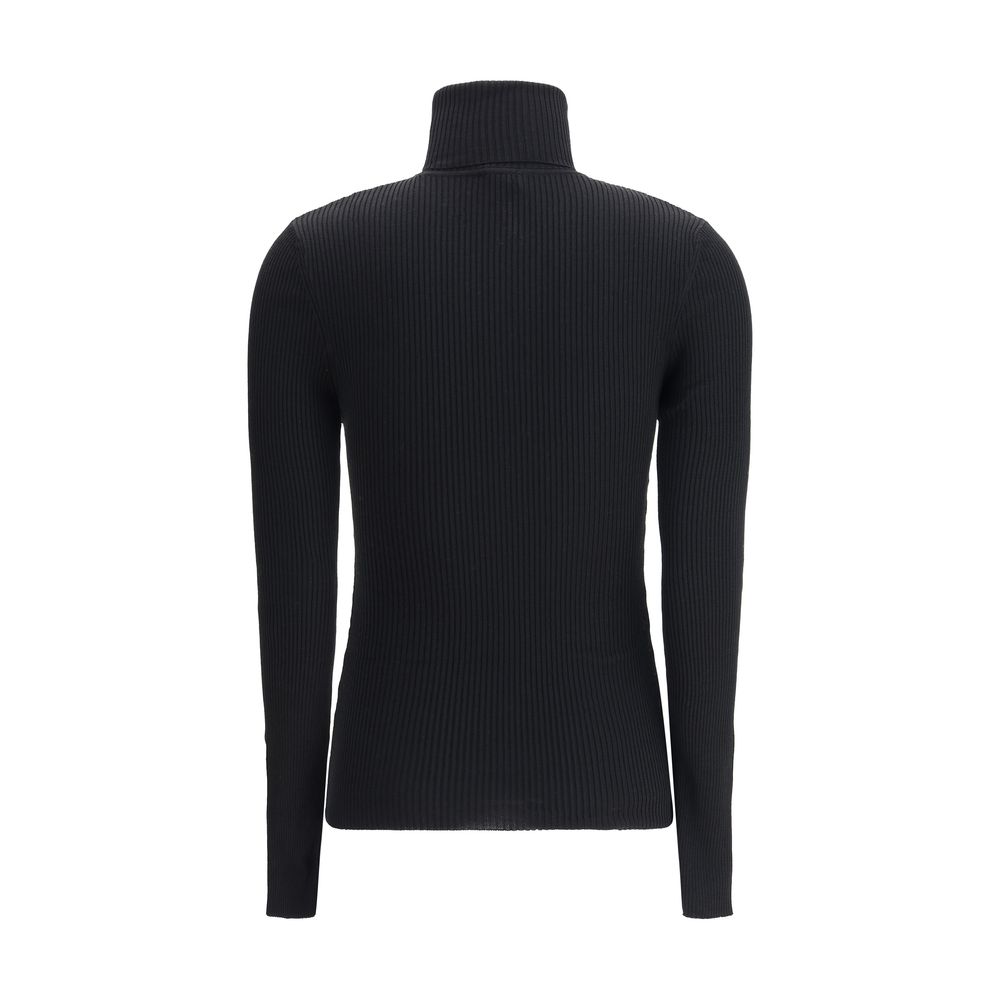 Wolford Black Wool Oves Aries Turtleneck