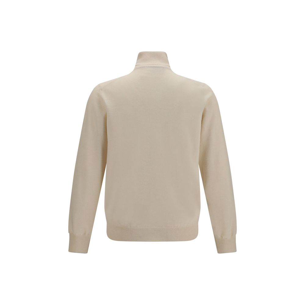 Brunello Cucinelli Beige Cashmere Turtleneck