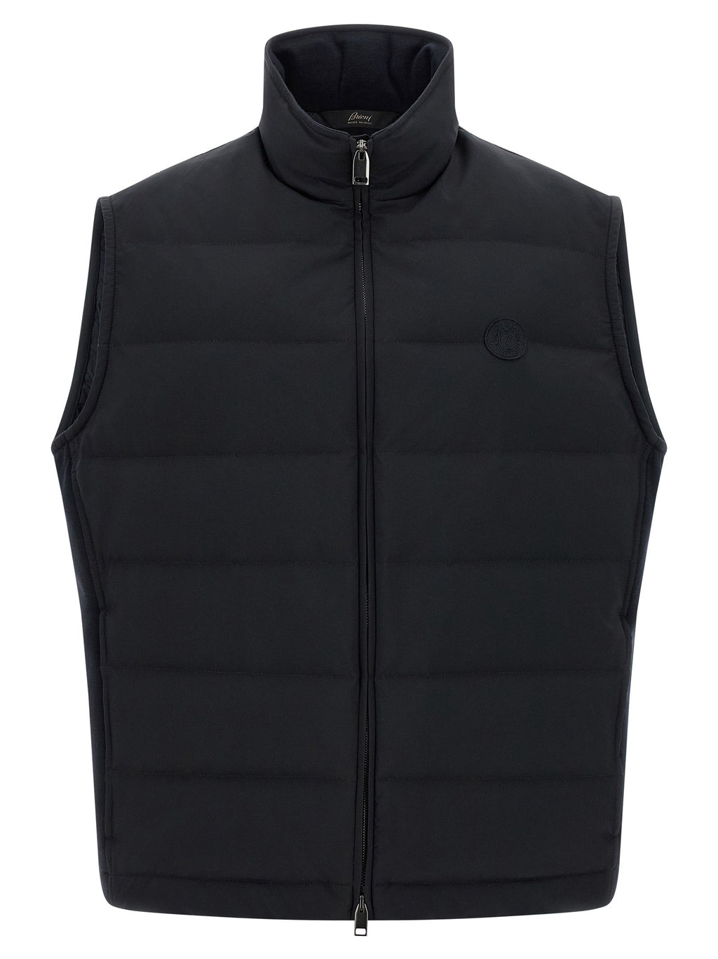 Brioni Blue Polyester Sleeveless Jacket