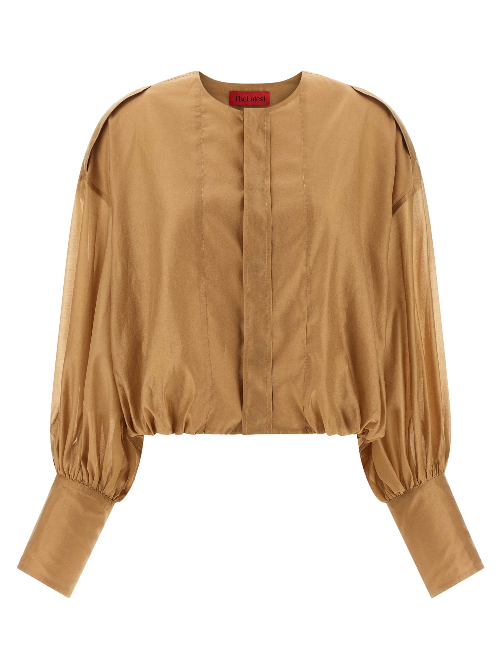 THELATEST Beige Lyocell Blouse
