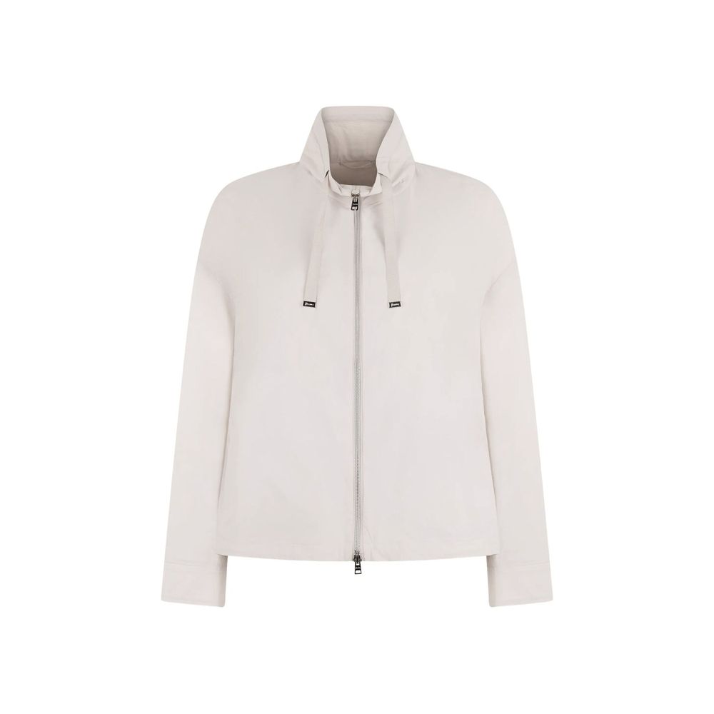 Herno Gray Polyamide Shell Jacket