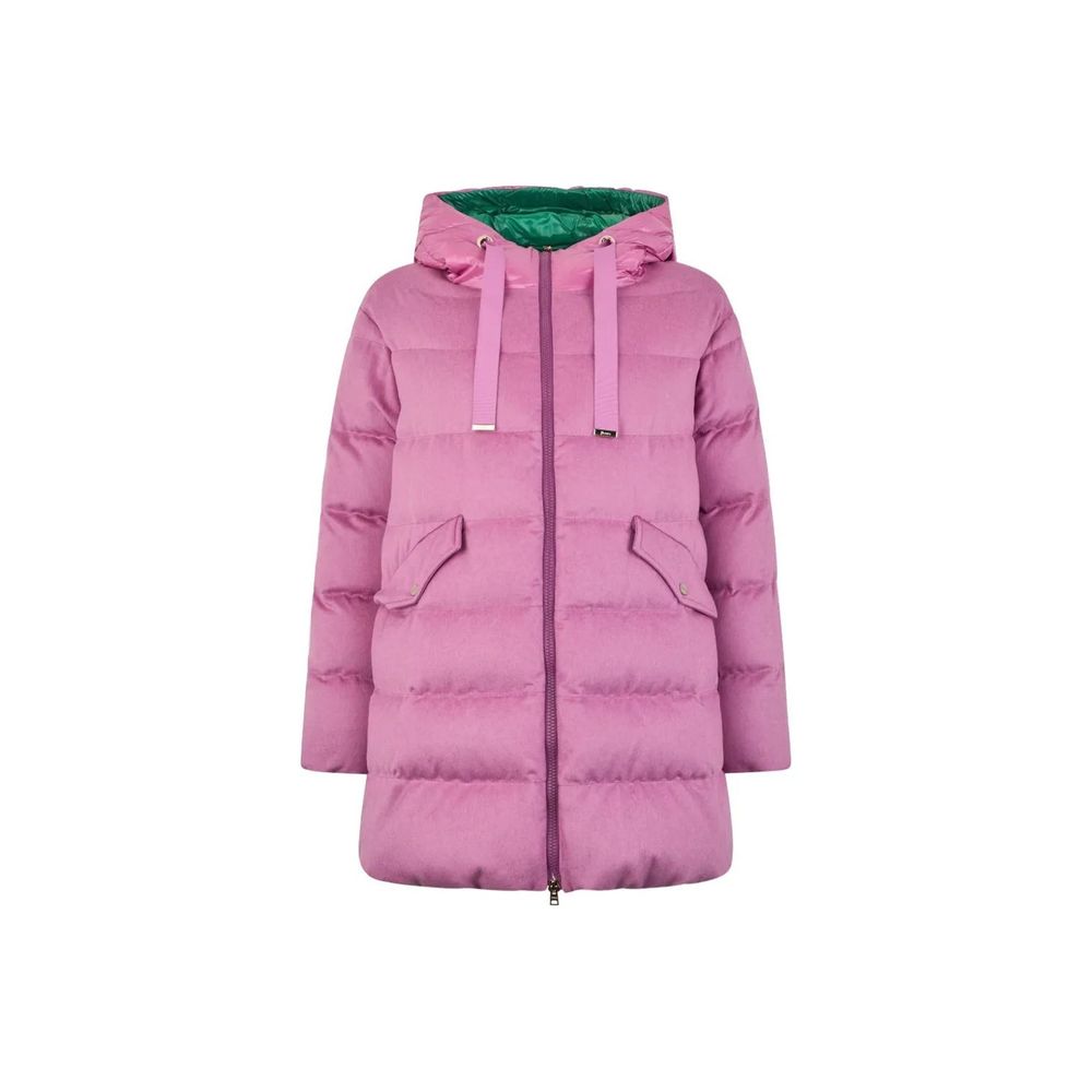 Herno Multicolor Cashmere Full-Length Jacket