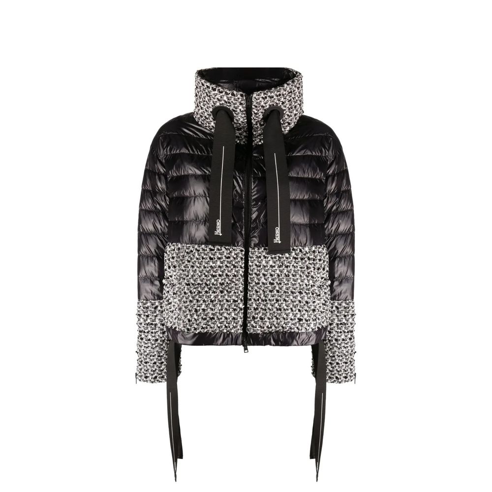 Herno Black Polyamide Full-Length Jacket