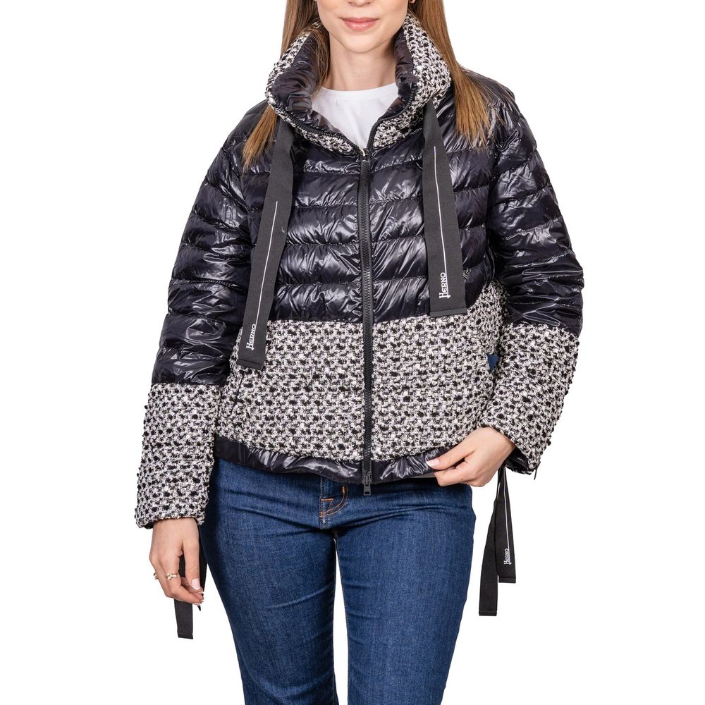 Herno Black Polyamide Full-Length Jacket