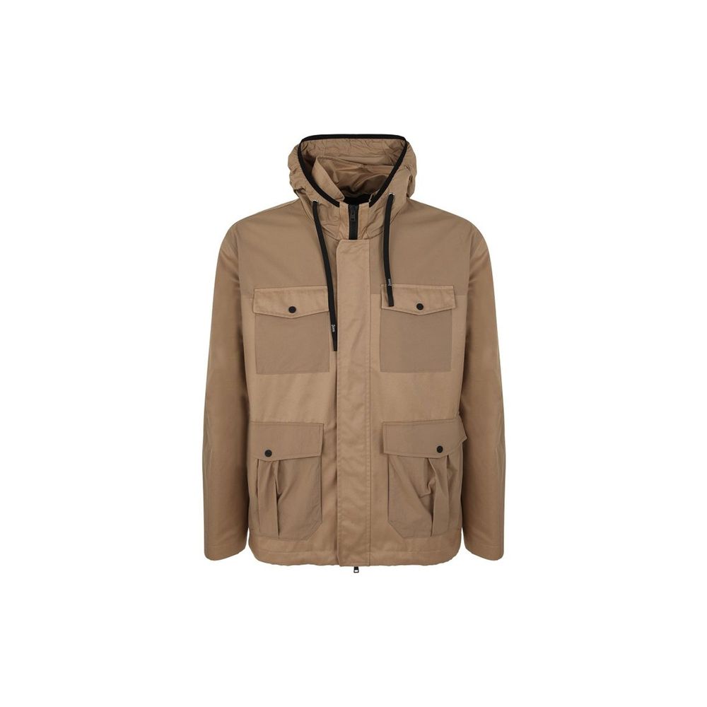 Herno Brown Cotton Parka