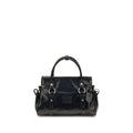 Miu Miu Black Calf Leather Bos Taurus Handbag