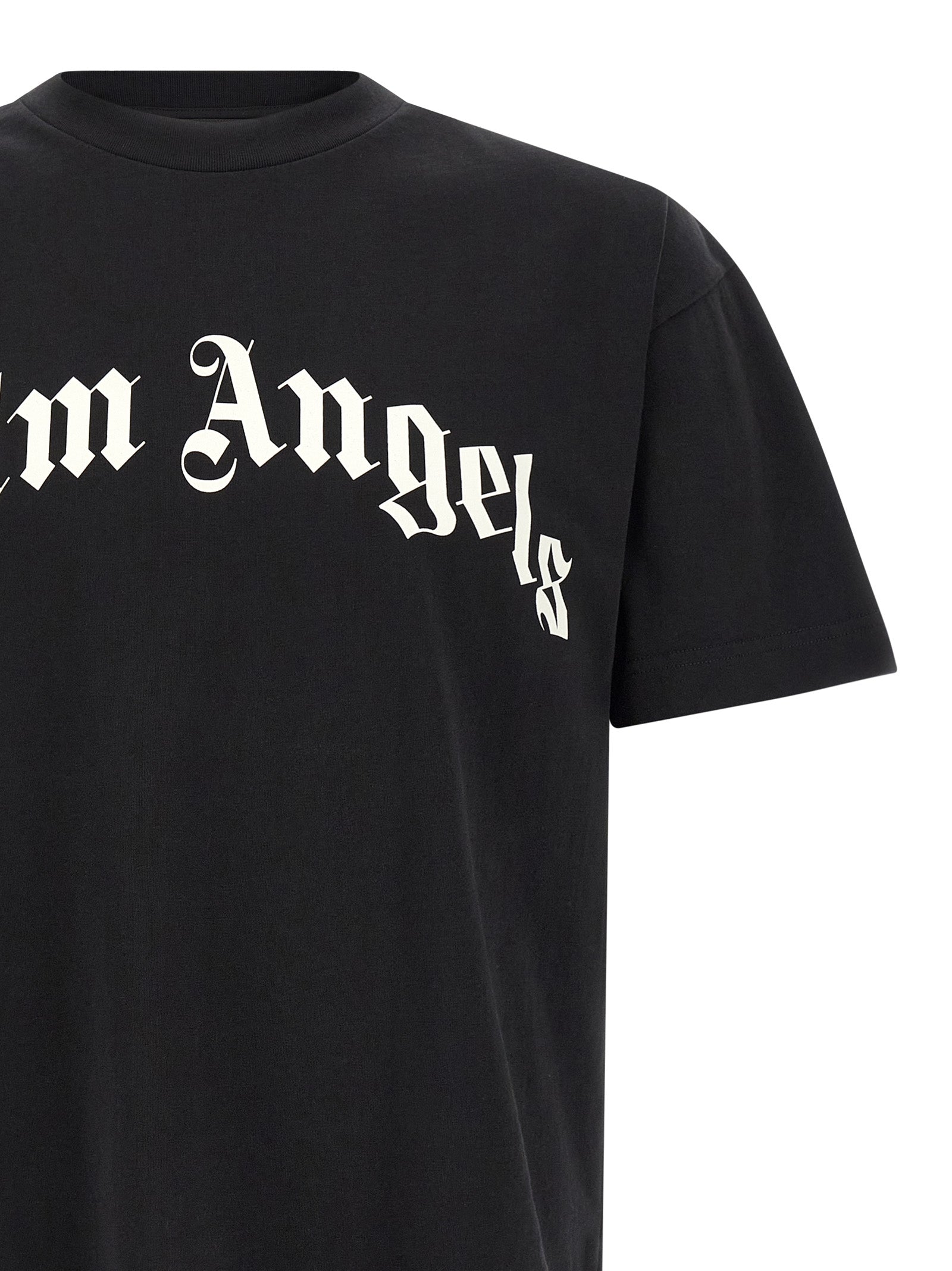 Palm Angels Bicolor Cotton T-Shirt