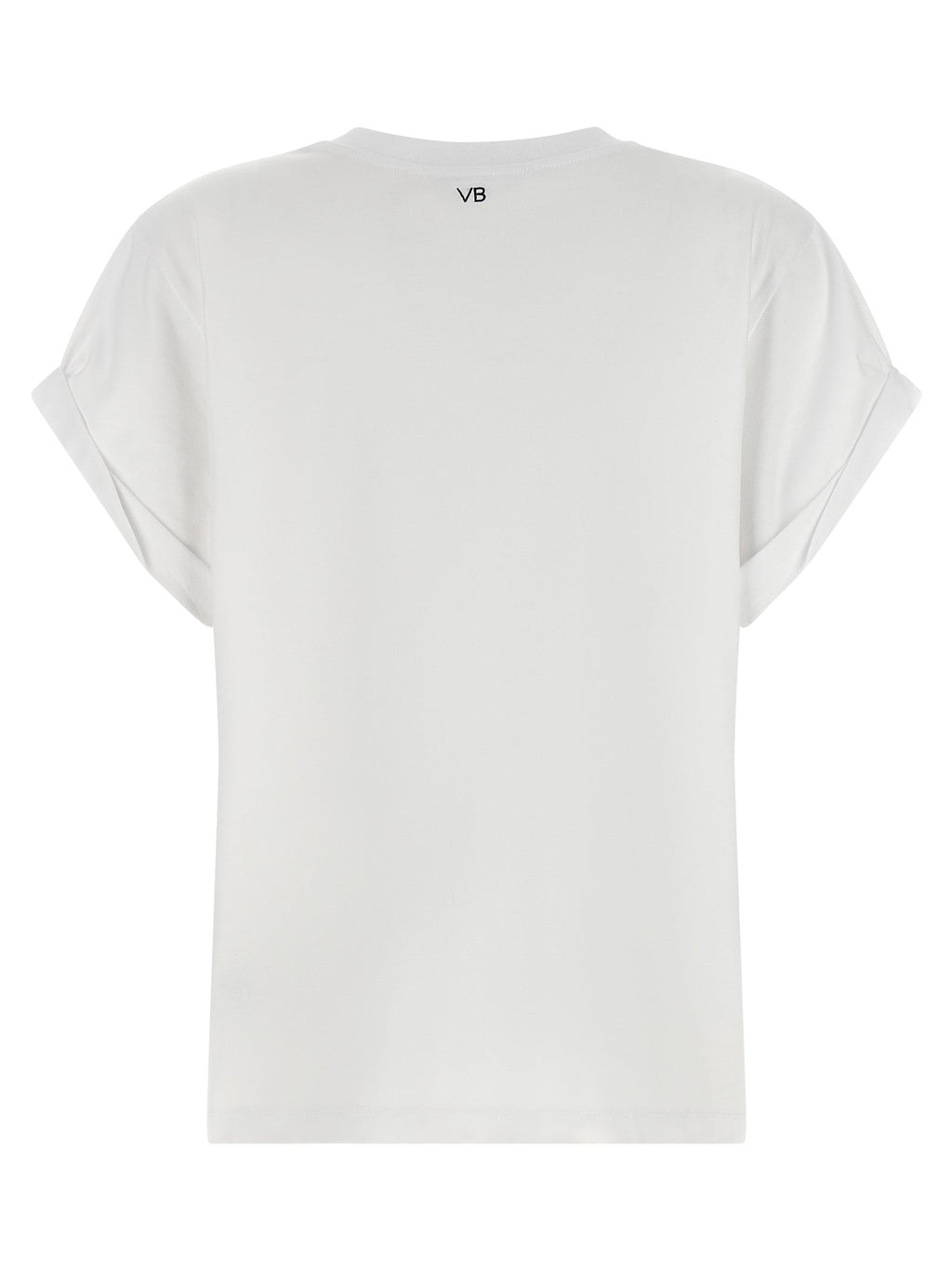 Victoria Beckham White Cotton T-Shirt