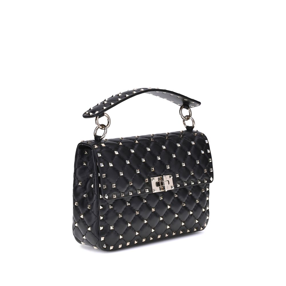 Valentino Garavani Black Lamb Ovis Aries Aries Handbag