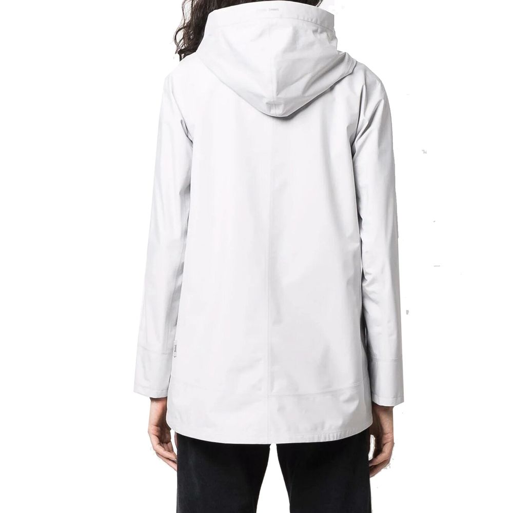 Herno Gray Polyester Shell Jacket