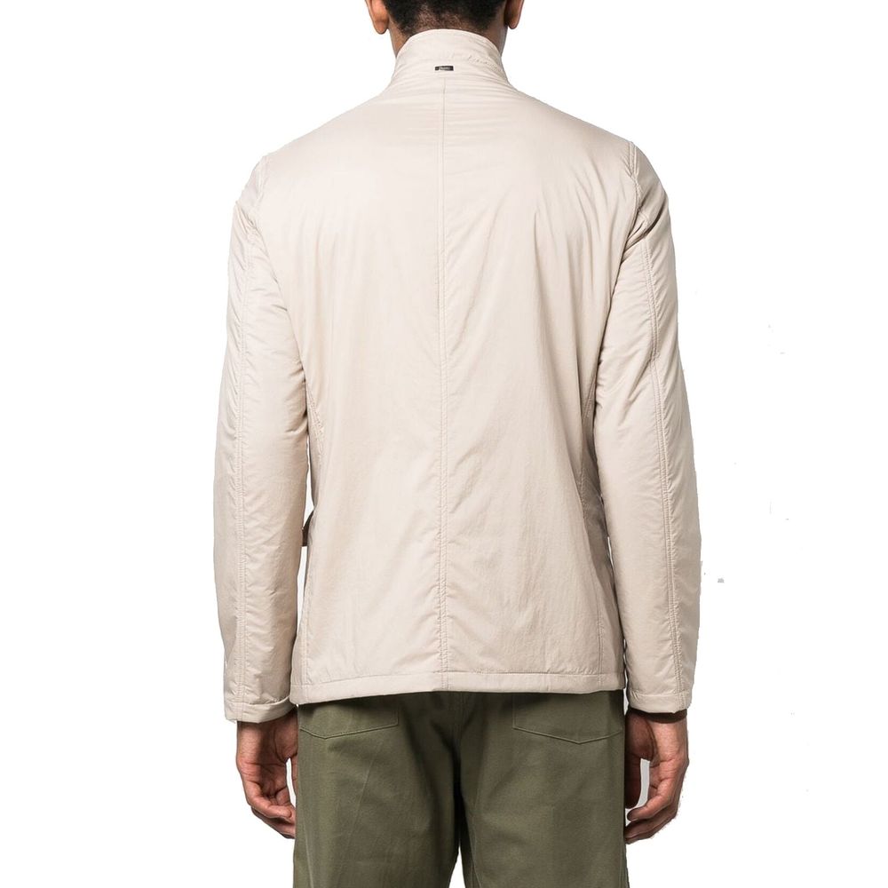 Herno Beige Polyamide Full-Length Jacket