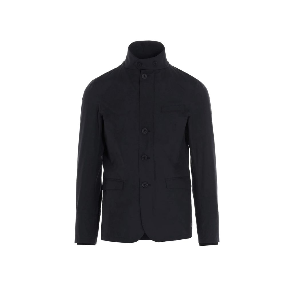 Herno Black Polyester Jacket
