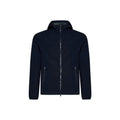 Herno Blue Elastane Shell Jacket